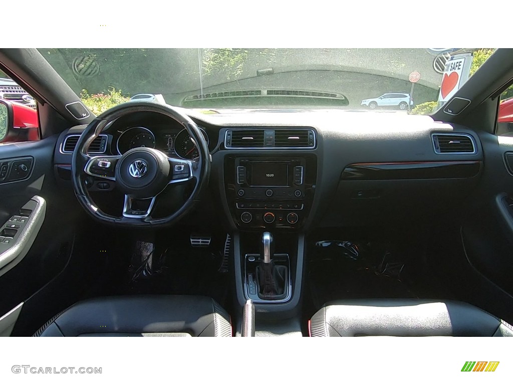Titan Black Interior 2015 Volkswagen Jetta GLI SEL Sedan Photo #138840170