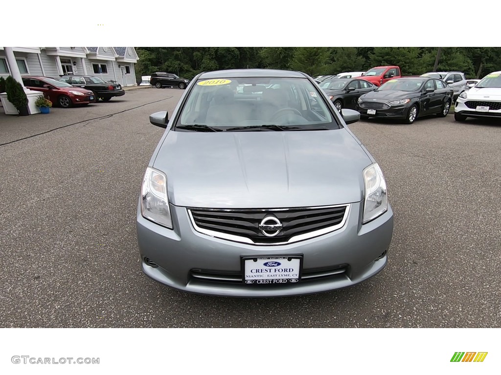 2010 Sentra 2.0 S - Magnetic Gray Metallic / Charcoal photo #2