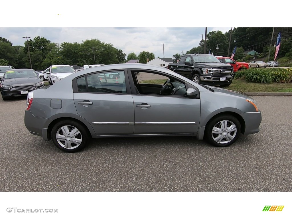 2010 Sentra 2.0 S - Magnetic Gray Metallic / Charcoal photo #8