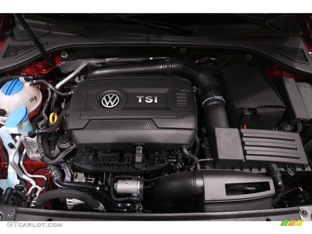 2017 Passat SE Sedan - Fortana Red Metallic / Titan Black photo #17