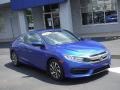 Aegean Blue Metallic 2017 Honda Civic LX-P Coupe