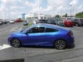 2017 Aegean Blue Metallic Honda Civic LX-P Coupe  photo #7