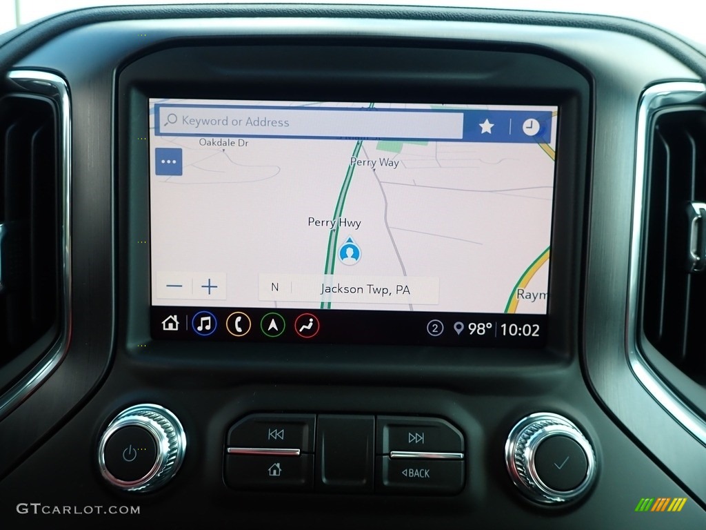 2020 GMC Sierra 1500 AT4 Crew Cab 4WD Navigation Photo #138841325