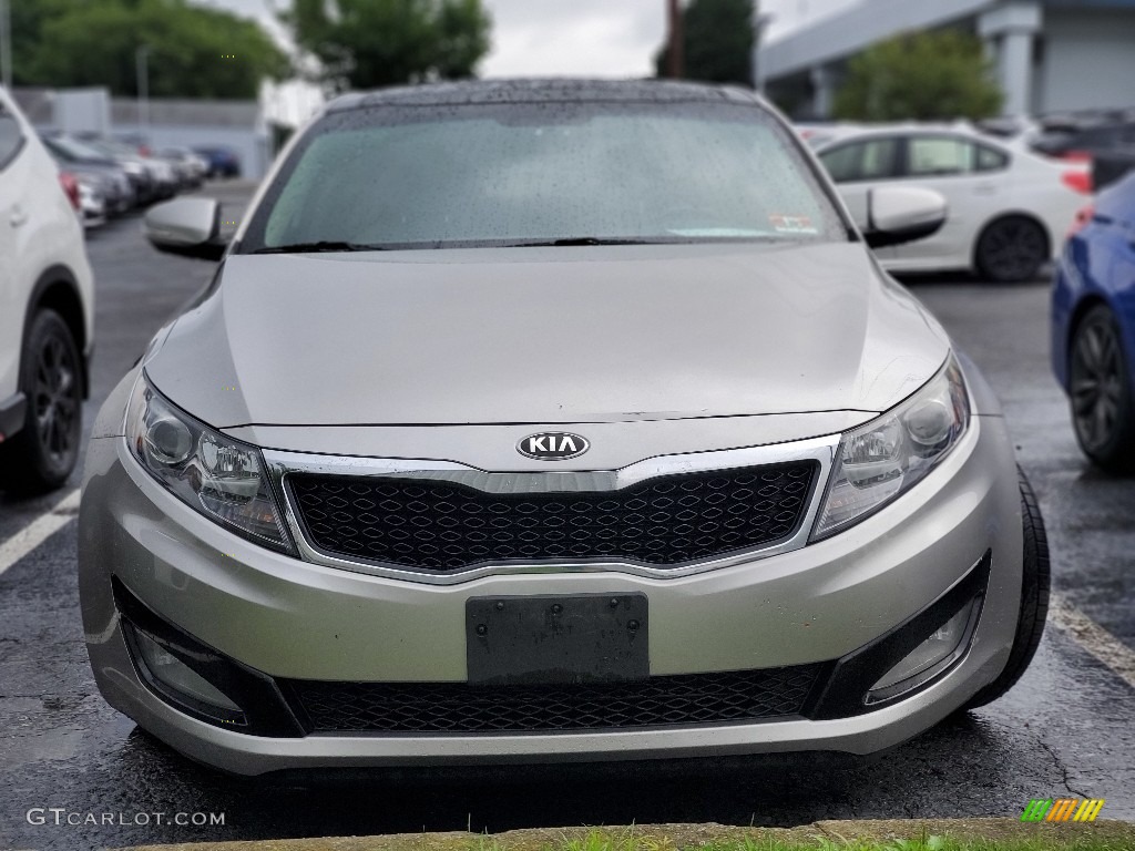 2013 Optima EX - Satin Metal Metallic / Beige photo #2