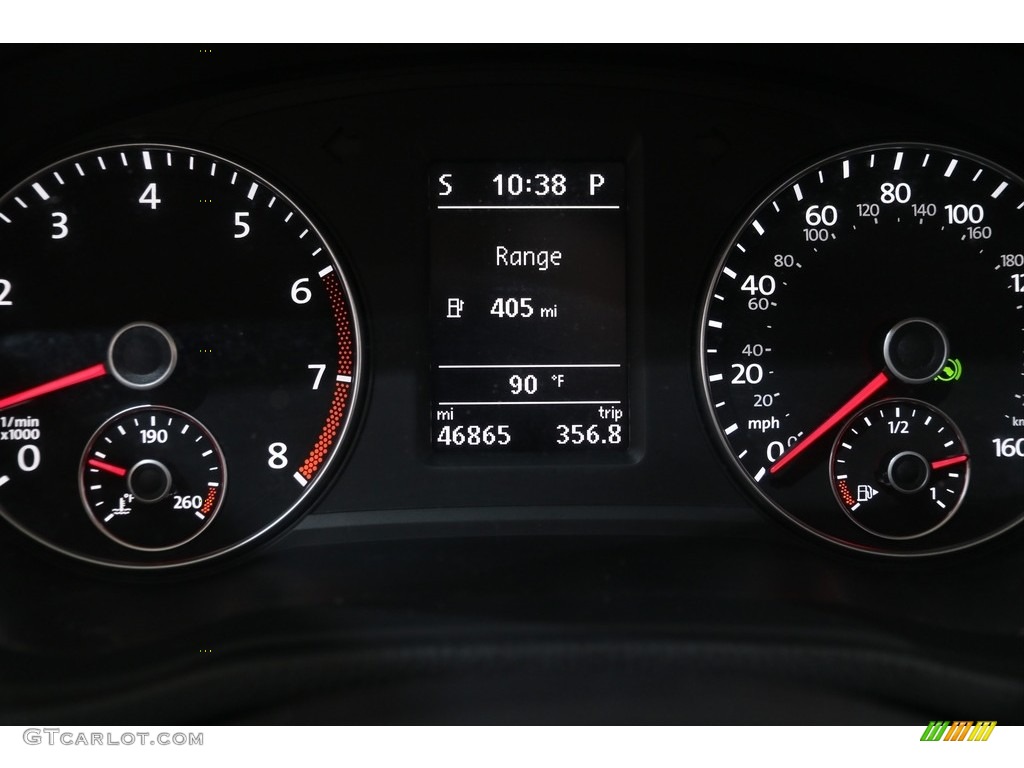 2013 Volkswagen Passat 2.5L SEL Gauges Photos