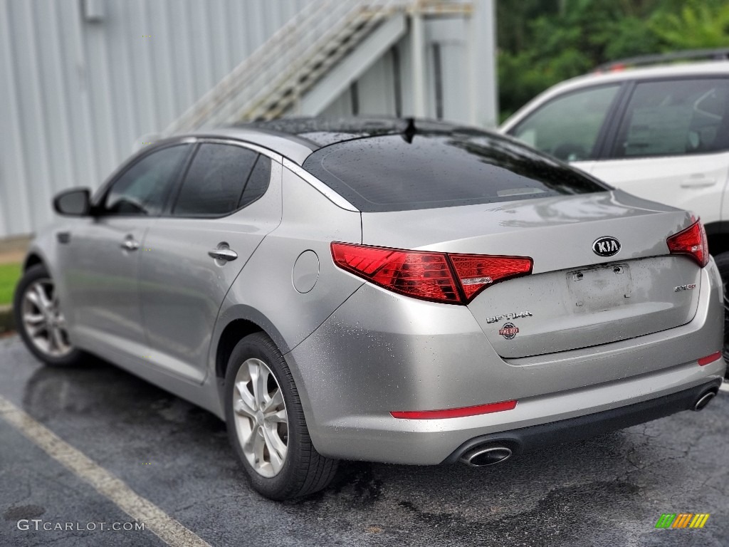 2013 Optima EX - Satin Metal Metallic / Beige photo #4