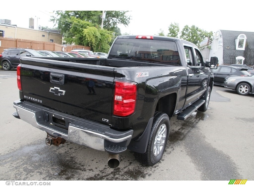 Black 2016 Chevrolet Silverado 2500HD LTZ Crew Cab 4x4 Exterior Photo #138842426