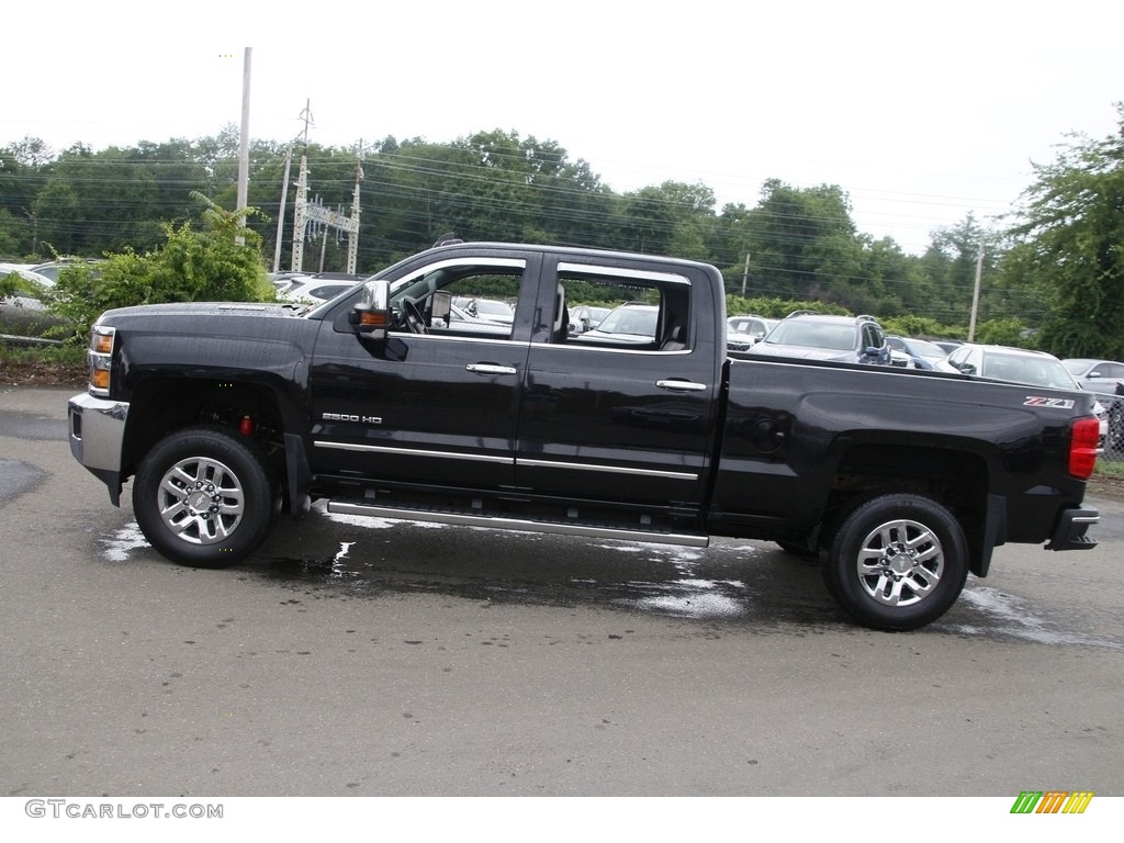 Black 2016 Chevrolet Silverado 2500HD LTZ Crew Cab 4x4 Exterior Photo #138842495