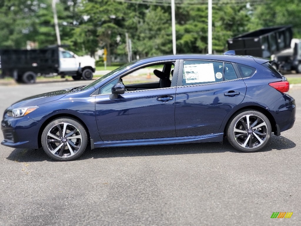 Dark Blue Pearl 2020 Subaru Impreza Sport 5-Door Exterior Photo #138842537
