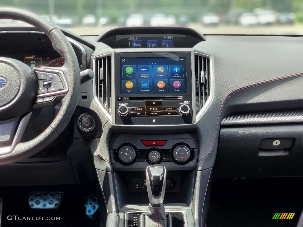 2020 Subaru Impreza Sport 5-Door Black Dashboard Photo #138842699