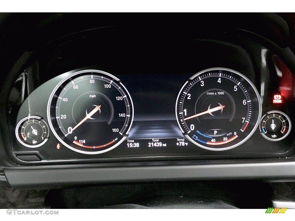 2017 BMW 6 Series 640i Convertible Gauges Photo #138843596