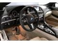 Ivory White Dashboard Photo for 2017 BMW 6 Series #138843623