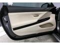 Ivory White 2017 BMW 6 Series 640i Convertible Door Panel