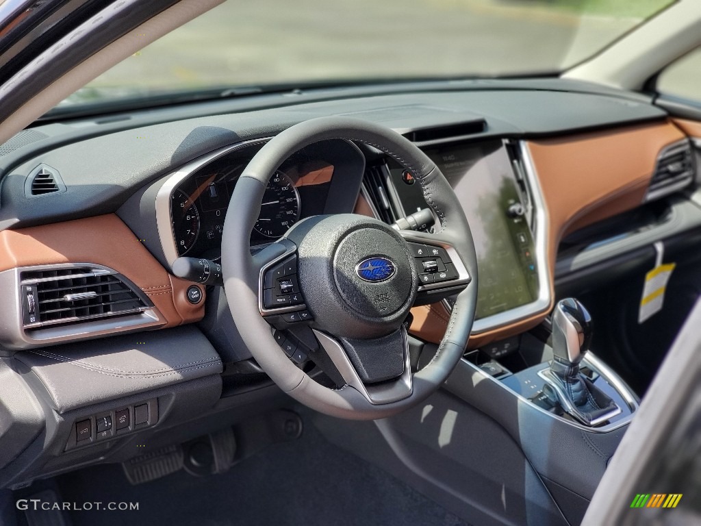 2020 Subaru Outback Touring XT Java Brown Dashboard Photo #138843911