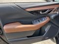 Java Brown 2020 Subaru Outback Touring XT Door Panel