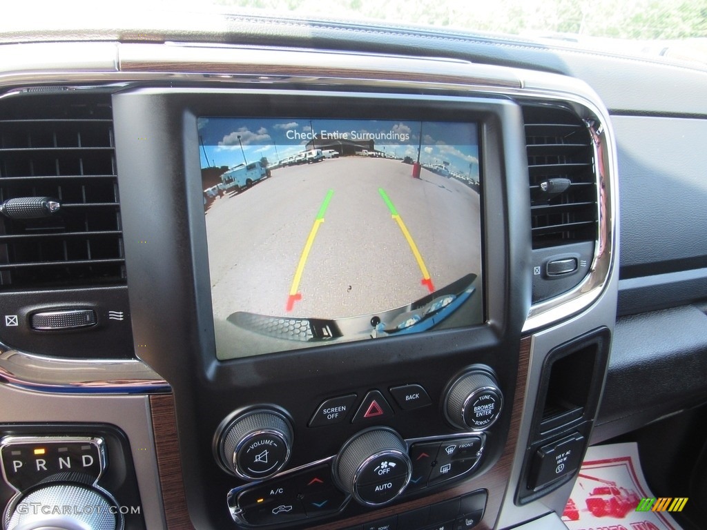 2017 1500 Laramie Crew Cab 4x4 - Bright Silver Metallic / Black photo #23