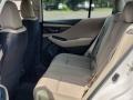 2020 Subaru Legacy Warm Ivory Interior Rear Seat Photo