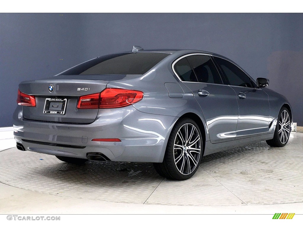 2017 5 Series 540i Sedan - Bluestone Metallic / Black photo #13