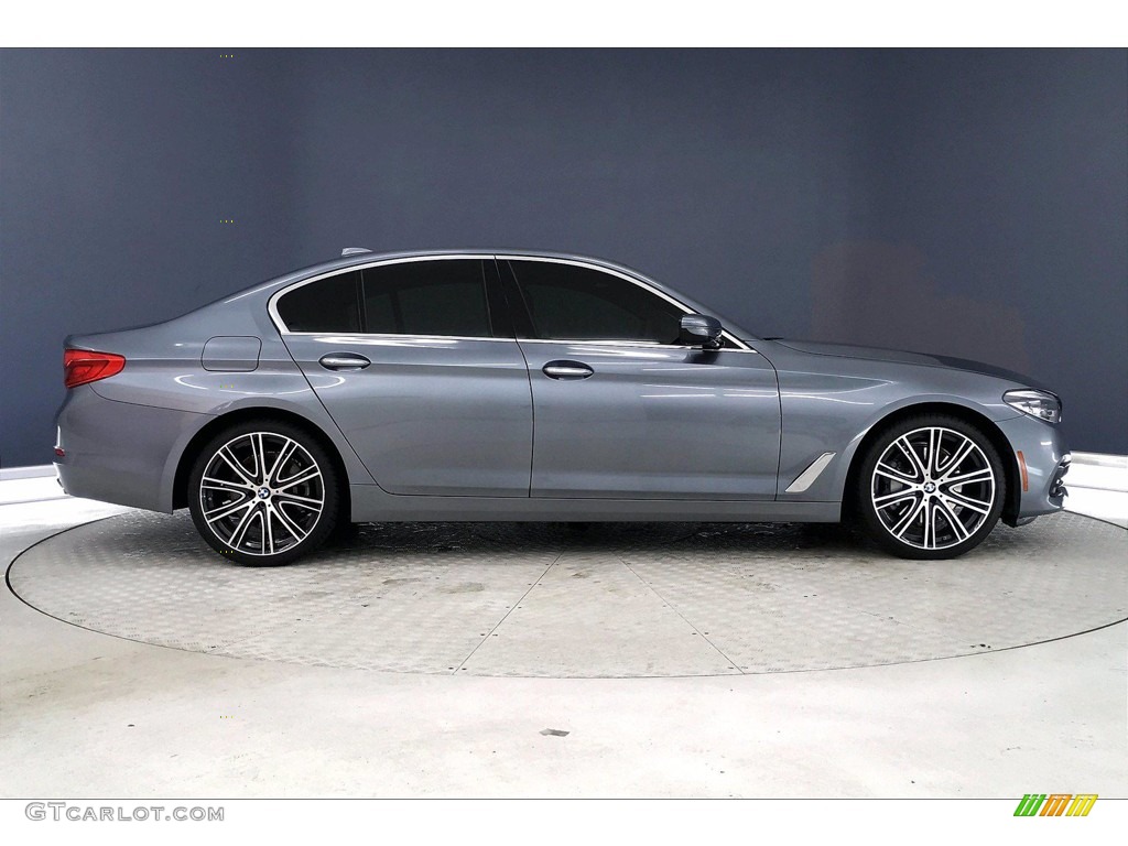 2017 5 Series 540i Sedan - Bluestone Metallic / Black photo #14