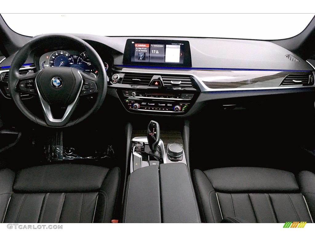 2017 5 Series 540i Sedan - Bluestone Metallic / Black photo #15