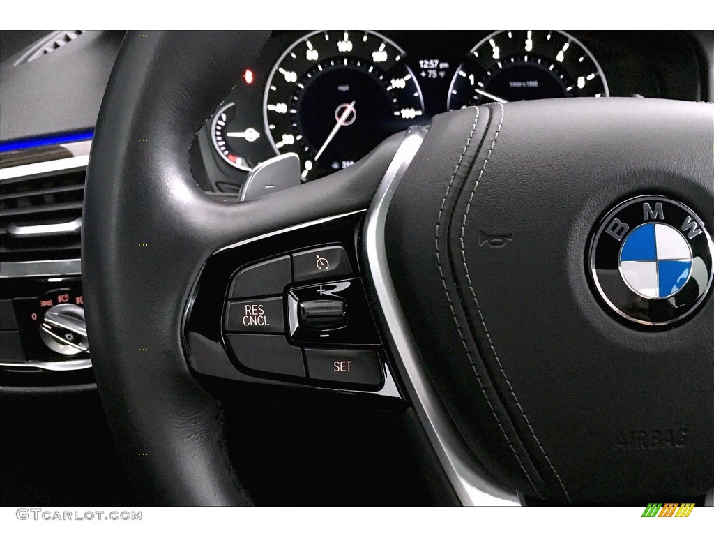 2017 5 Series 540i Sedan - Bluestone Metallic / Black photo #18