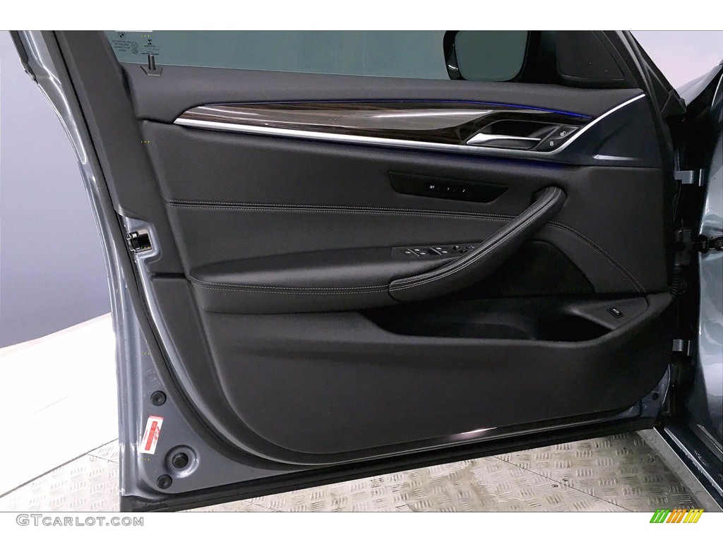 2017 5 Series 540i Sedan - Bluestone Metallic / Black photo #23