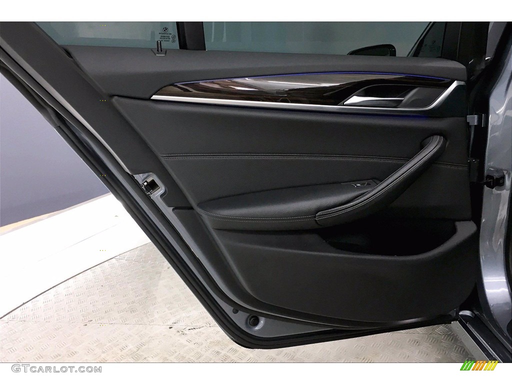 2017 5 Series 540i Sedan - Bluestone Metallic / Black photo #25