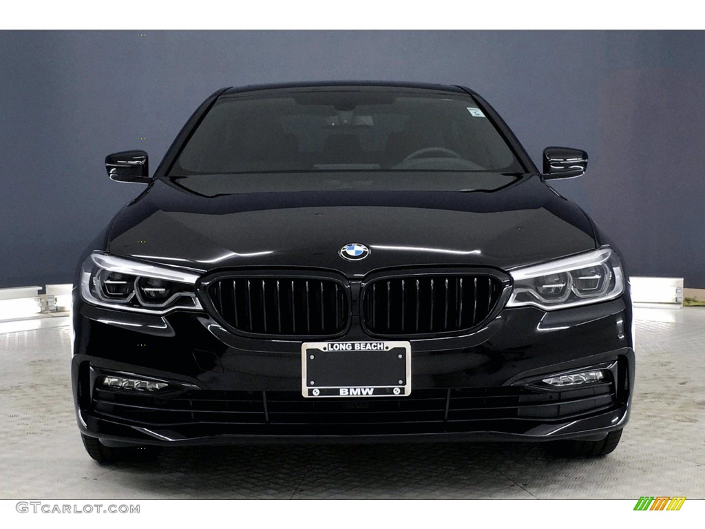 2017 5 Series 540i Sedan - Jet Black / Black photo #2
