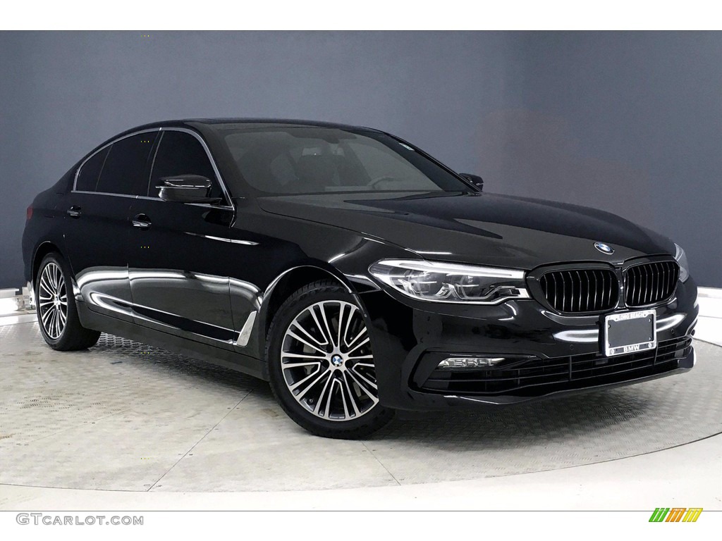 2017 5 Series 540i Sedan - Jet Black / Black photo #37