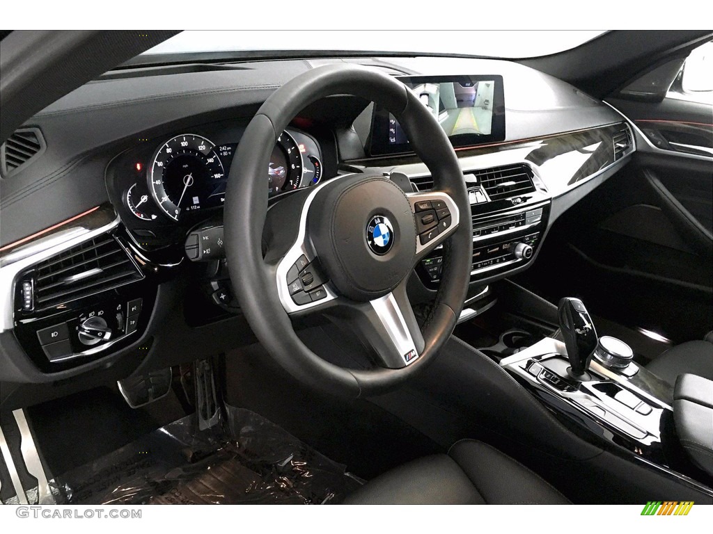 2017 5 Series 540i Sedan - Black Sapphire Metallic / Black photo #21