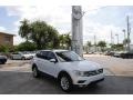 White Silver Metallic 2018 Volkswagen Tiguan S