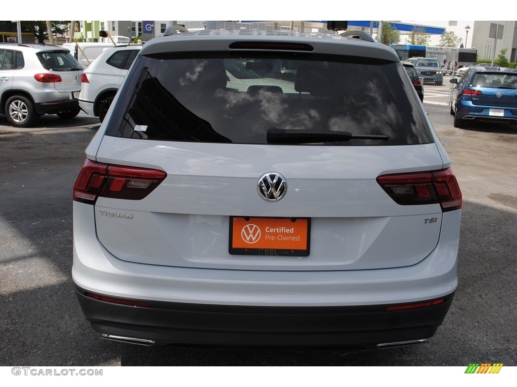 2018 Tiguan S - White Silver Metallic / Titan Black photo #7