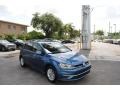 2019 Silk Blue Metallic Volkswagen Golf S  photo #1