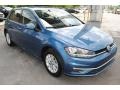 2019 Silk Blue Metallic Volkswagen Golf S  photo #2