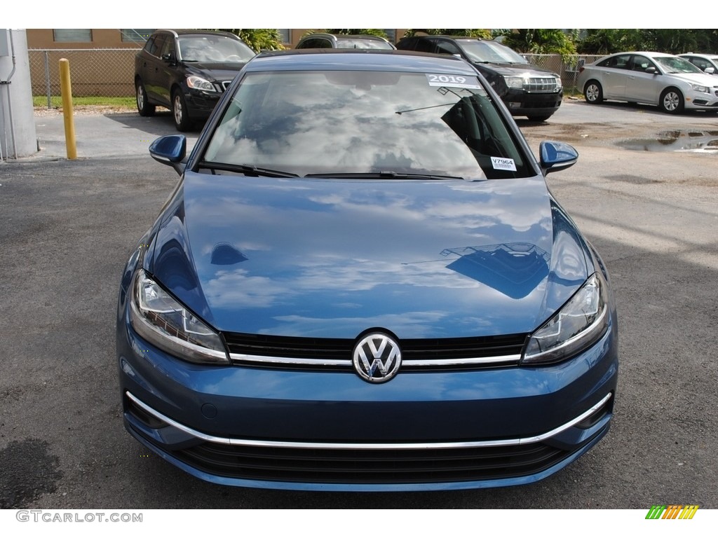 2019 Golf S - Silk Blue Metallic / Titan Black photo #3