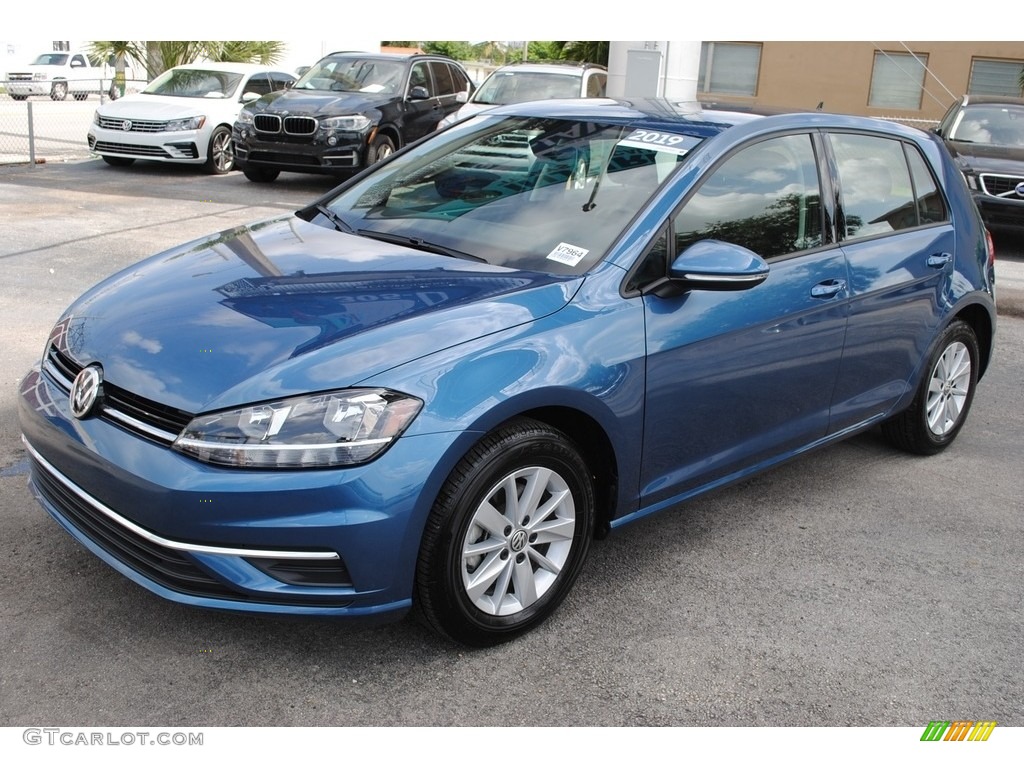 2019 Golf S - Silk Blue Metallic / Titan Black photo #4