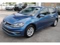 2019 Silk Blue Metallic Volkswagen Golf S  photo #4