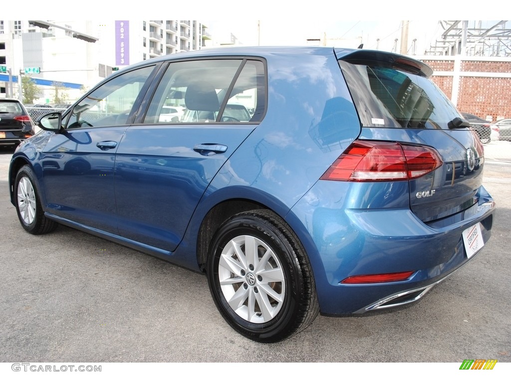 2019 Golf S - Silk Blue Metallic / Titan Black photo #7