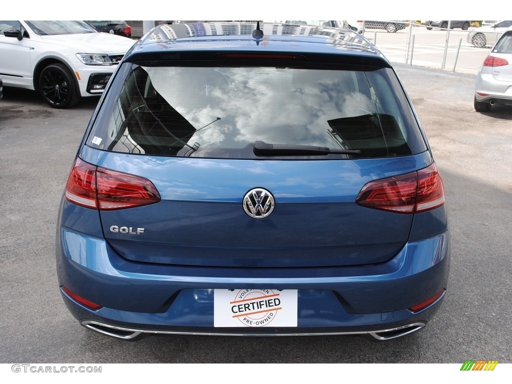 2019 Golf S - Silk Blue Metallic / Titan Black photo #8