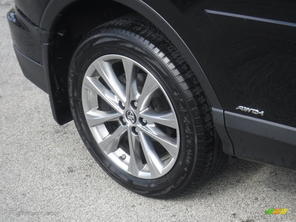 2018 RAV4 Limited AWD Hybrid - Black / Cinnamon photo #9