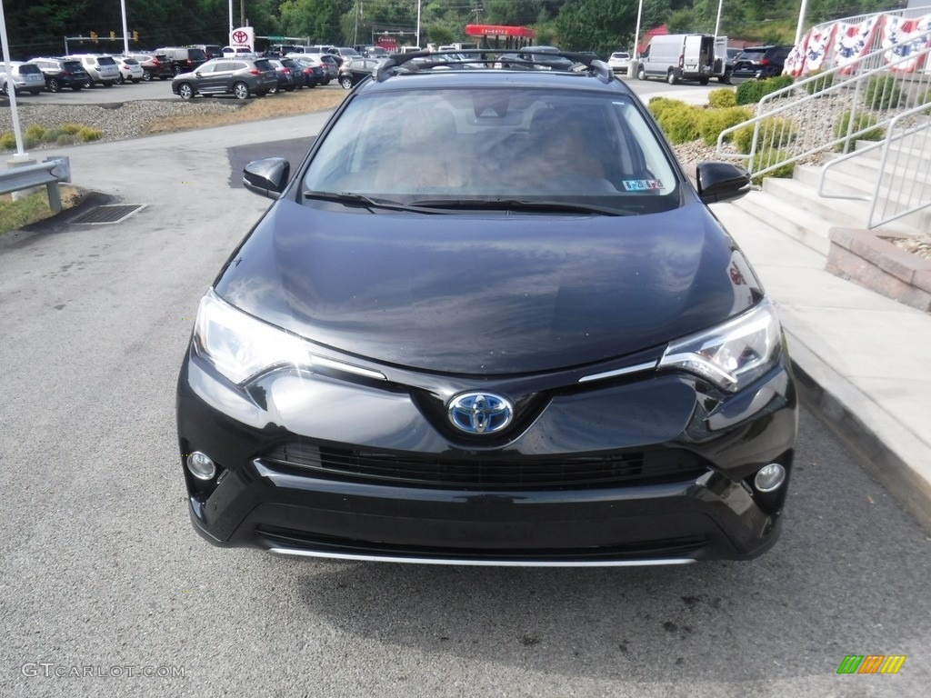 2018 RAV4 Limited AWD Hybrid - Black / Cinnamon photo #11