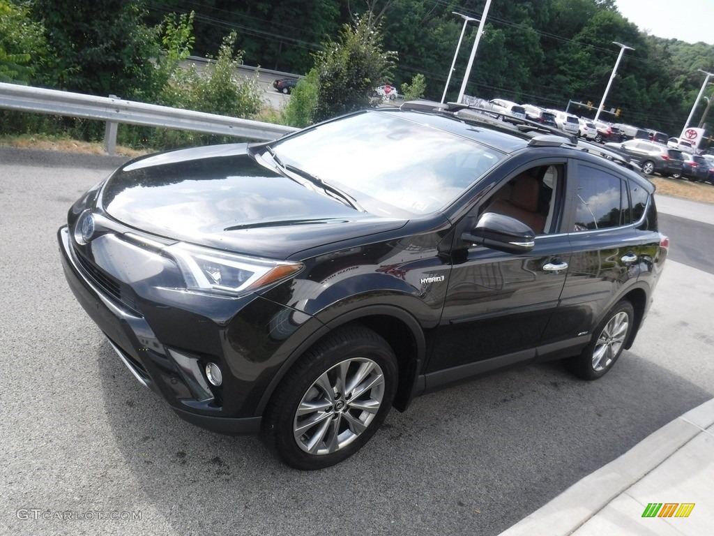 2018 RAV4 Limited AWD Hybrid - Black / Cinnamon photo #12