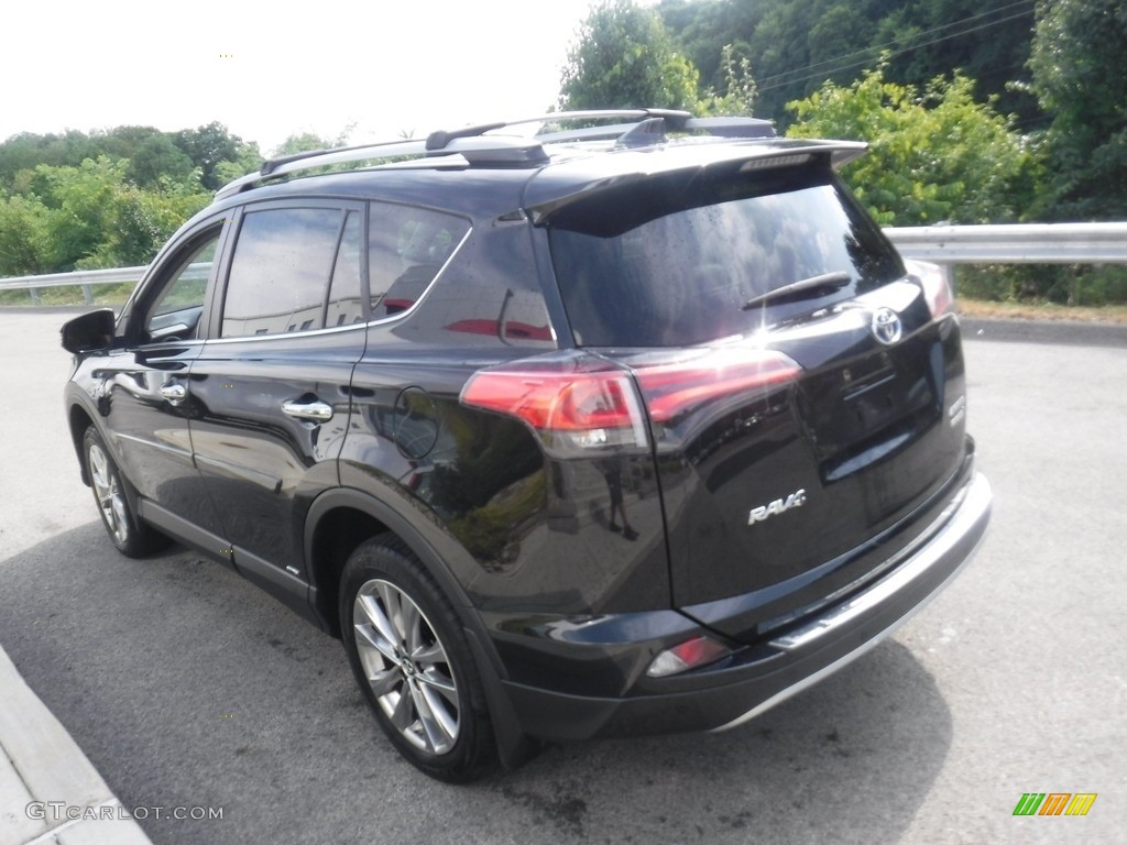 2018 RAV4 Limited AWD Hybrid - Black / Cinnamon photo #14