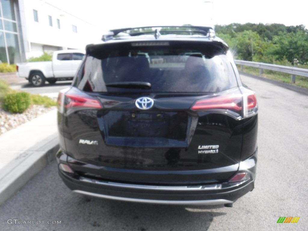 2018 RAV4 Limited AWD Hybrid - Black / Cinnamon photo #15