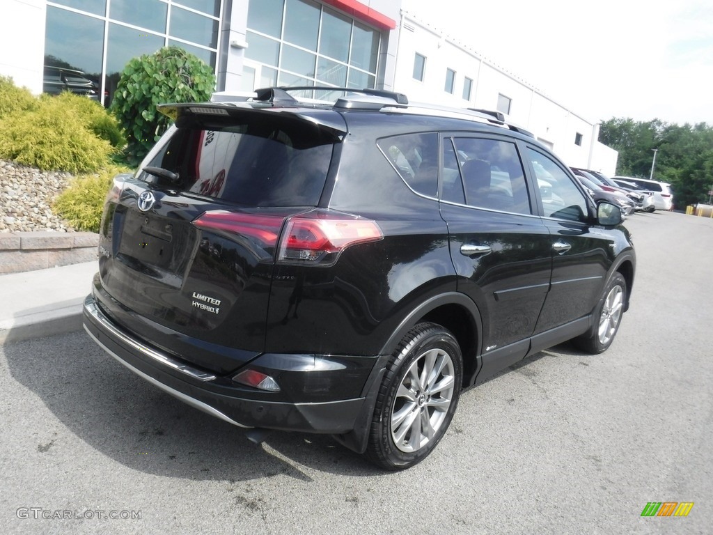 2018 RAV4 Limited AWD Hybrid - Black / Cinnamon photo #16