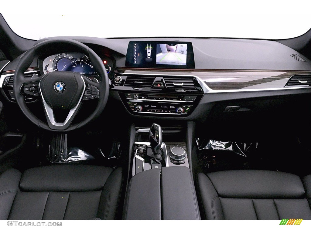 2017 5 Series 530i Sedan - Glacier Silver Metallic / Black photo #15