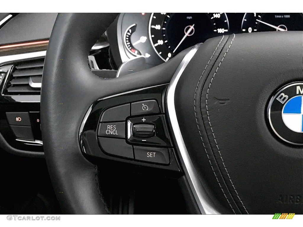 2017 5 Series 530i Sedan - Glacier Silver Metallic / Black photo #18