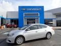 Brilliant Silver 2016 Nissan Sentra S