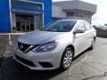 2016 Brilliant Silver Nissan Sentra S  photo #2