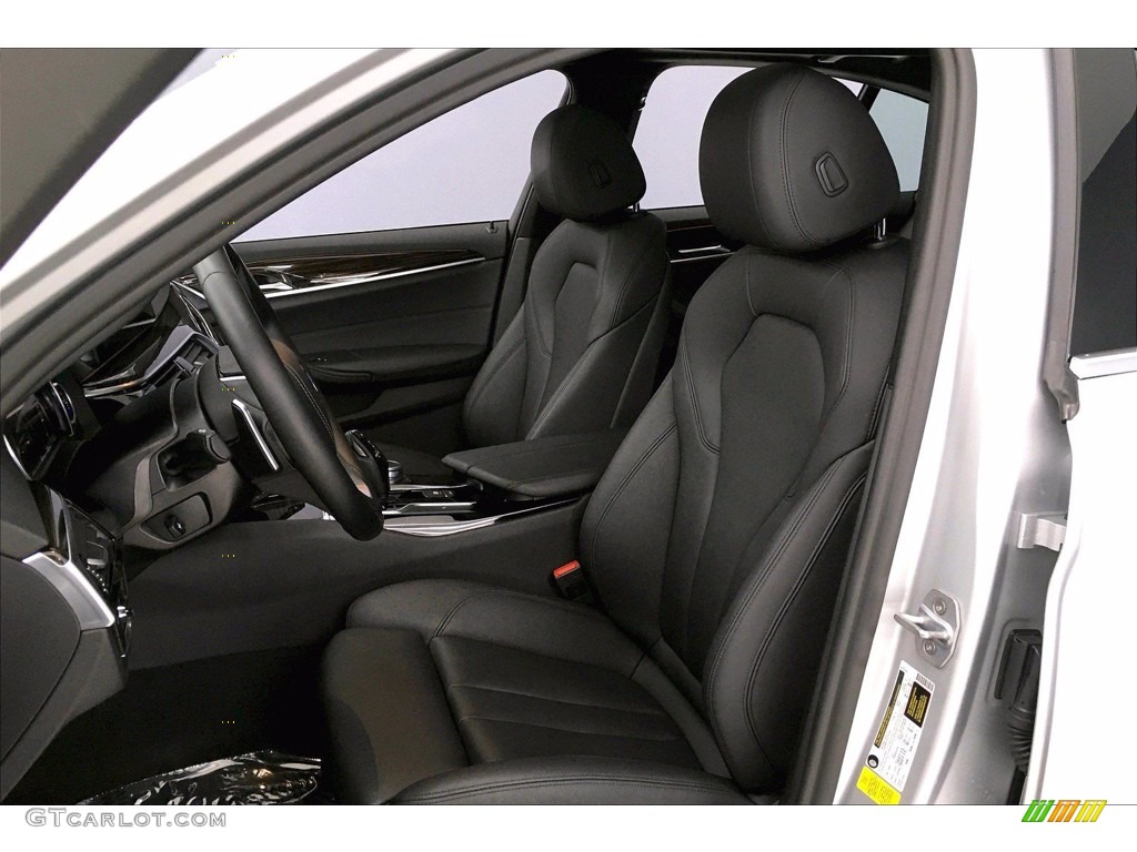 2017 5 Series 530i Sedan - Glacier Silver Metallic / Black photo #28